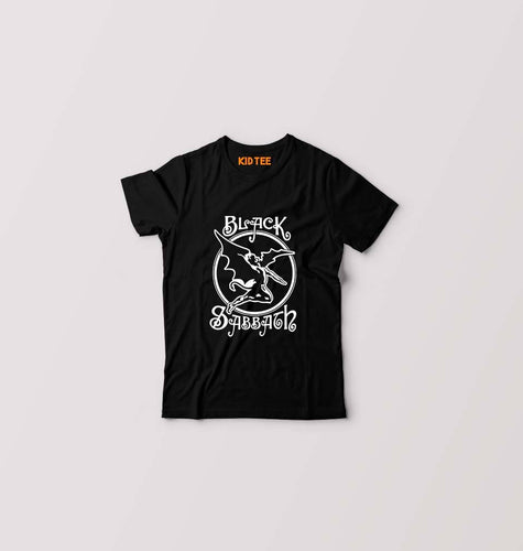 Black Sabbath Kids T-Shirt for Boy/Girl-Black-Ektarfa.online