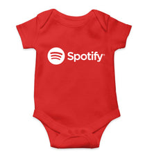 Load image into Gallery viewer, Spotify Kids Romper For Baby Boy/Girl-0-5 Months(18 Inches)-Red-Ektarfa.online
