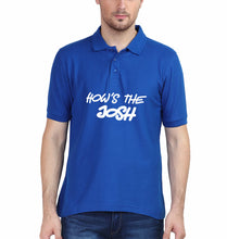 Load image into Gallery viewer, How&#39;s The Josh Polo T-Shirt for Men-S(38 Inches)-Royal Blue-Ektarfa.co.in
