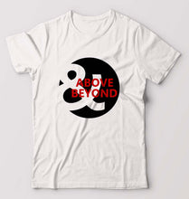 Load image into Gallery viewer, Above &amp; Beyond T-Shirt for Men-S(38 Inches)-White-Ektarfa.online
