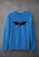 Load image into Gallery viewer, Batman and Harley Quinn Unisex Sweatshirt for Men/Women-S(40 Inches)-Royal Blue-Ektarfa.online
