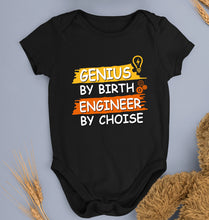 Load image into Gallery viewer, Genius Engineer Kids Romper For Baby Boy/Girl-Black-Ektarfa.online
