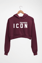 Load image into Gallery viewer, DSQUARED - ICON HOODIE FOR WOMEN-Maroon-Ektarfa.online
