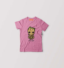 Load image into Gallery viewer, Groot Kids T-Shirt for Boy/Girl-Pink-Ektarfa.online
