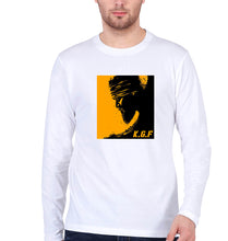 Load image into Gallery viewer, KGF Full Sleeves T-Shirt for Men-White-Ektarfa.online
