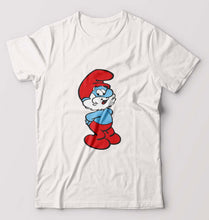 Load image into Gallery viewer, Papa Smurf T-Shirt for Men-White-Ektarfa.online
