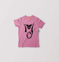 Load image into Gallery viewer, Michael Jackson (MJ) Kids T-Shirt for Boy/Girl-0-1 Year(20 Inches)-Pink-Ektarfa.online

