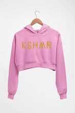 Load image into Gallery viewer, KSHMR Crop HOODIE FOR WOMEN-Light Baby Pink-Ektarfa.online
