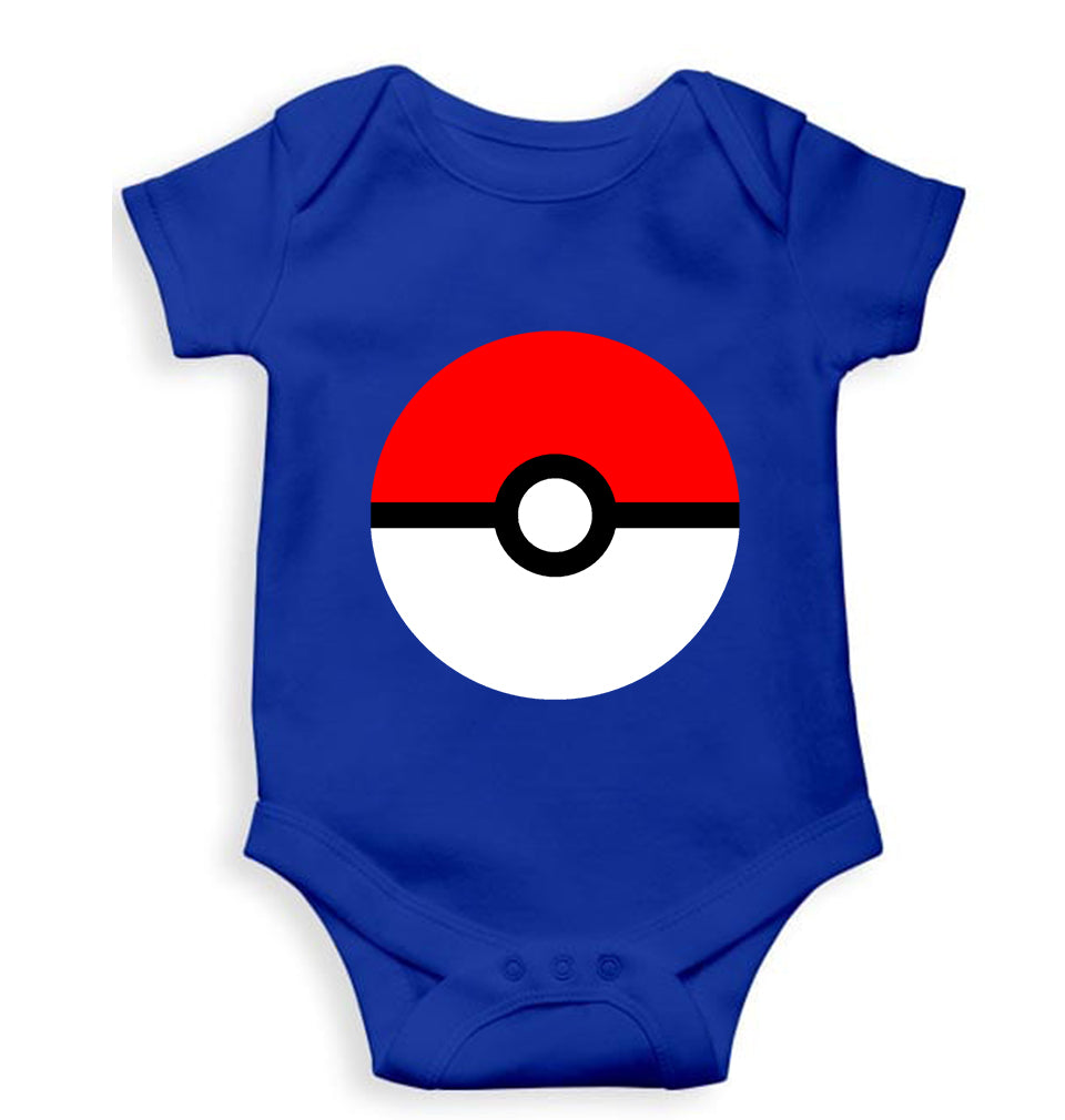 Pokémon Kids Romper For Baby Boy/Girl-Royal Blue-Ektarfa.online