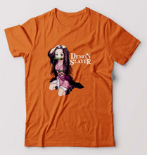 Load image into Gallery viewer, Demon Slayer T-Shirt for Men-Orange-Ektarfa.online

