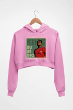 Load image into Gallery viewer, Eusébio Crop HOODIE FOR WOMEN-Light Baby Pink-Ektarfa.online
