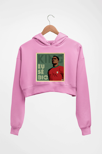 Eusébio Crop HOODIE FOR WOMEN-Light Baby Pink-Ektarfa.online