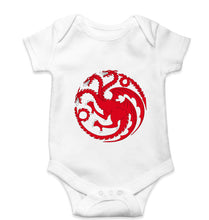 Load image into Gallery viewer, House of the Dragon (GOT) Kids Romper For Baby Boy/Girl-0-5 Months(18 Inches)-White-Ektarfa.online
