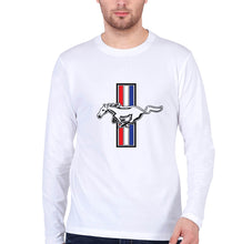 Load image into Gallery viewer, Ford Mustang Full Sleeves T-Shirt for Men-White-Ektarfa.online
