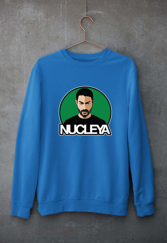 Nucleya Unisex Sweatshirt for Men/Women-Royal Blue-Ektarfa.online