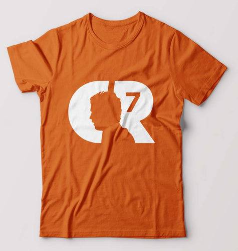 Cristiano Ronaldo CR7 T-Shirt for Men-Orange-Ektarfa.online