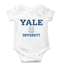 Load image into Gallery viewer, Yale University Kids Romper Kids Romper For Baby Boy/Girl-0-5 Months(18 Inches)-White-Ektarfa.online
