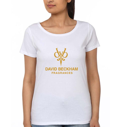 David Beckham T-Shirt for Women-White-Ektarfa.online
