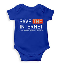 Load image into Gallery viewer, Internet Funny Kids Romper For Baby Boy/Girl-Royal Blue-Ektarfa.online
