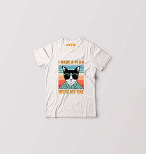 Load image into Gallery viewer, Cat Kids T-Shirt for Boy/Girl-White-Ektarfa.online
