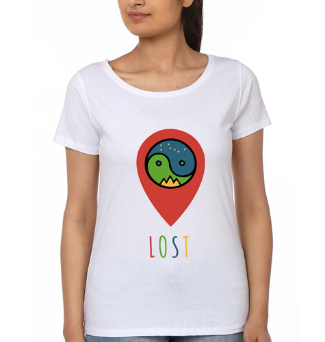 Travel Lost T-Shirt for Women-White-Ektarfa.online