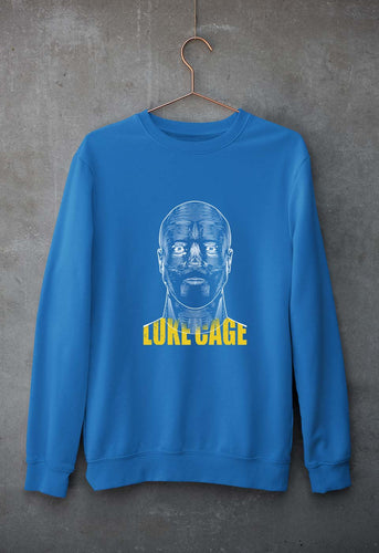 Luke Cage Unisex Sweatshirt for Men/Women-Royal Blue-Ektarfa.online