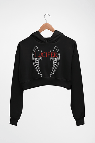 Lucifer Crop HOODIE FOR WOMEN-Light Baby Pink-Ektarfa.online