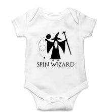 Load image into Gallery viewer, Table Tennis (TT) Wizard Kids Romper For Baby Boy/Girl-0-5 Months(18 Inches)-White-Ektarfa.online
