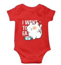 Load image into Gallery viewer, Cat Kids Romper For Baby Boy/Girl-0-5 Months(18 Inches)-Red-Ektarfa.online
