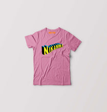 Load image into Gallery viewer, Nikamma Kids T-Shirt for Boy/Girl-Pink-Ektarfa.online
