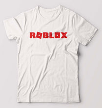 Load image into Gallery viewer, Roblox T-Shirt for Men-S(38 Inches)-White-Ektarfa.online
