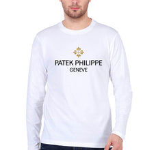 Load image into Gallery viewer, patek philippe Full Sleeves T-Shirt for Men-S(38 Inches)-White-Ektarfa.online
