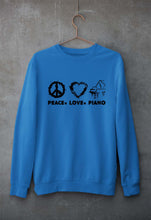 Load image into Gallery viewer, Peace Love Piano Unisex Sweatshirt for Men/Women-Ektarfa.online
