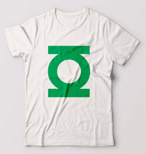 Load image into Gallery viewer, Green Lantern Superhero T-Shirt for Men-S(38 Inches)-White-Ektarfa.online
