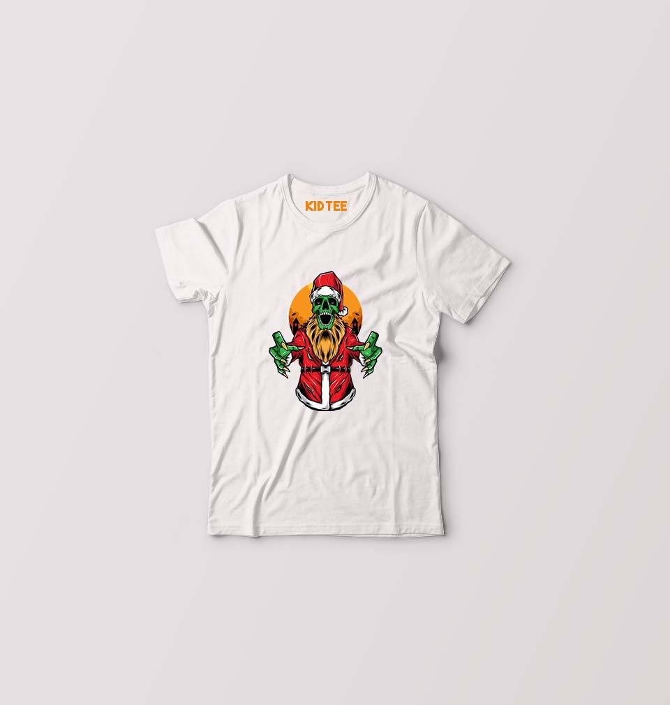 Monster Kids T-Shirt for Boy/Girl-0-1 Year(20 Inches)-White-Ektarfa.online