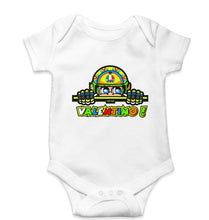 Load image into Gallery viewer, Valentino Rossi(VR 46) Kids Romper For Baby Boy/Girl-0-5 Months(18 Inches)-White-Ektarfa.online
