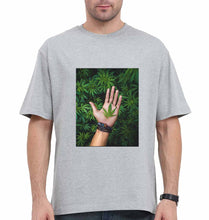Load image into Gallery viewer, Weed Oversized T-Shirt for Men-Grey-Ektarfa.online
