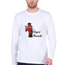 Load image into Gallery viewer, Tiger Woods Full Sleeves T-Shirt for Men-White-Ektarfa.online
