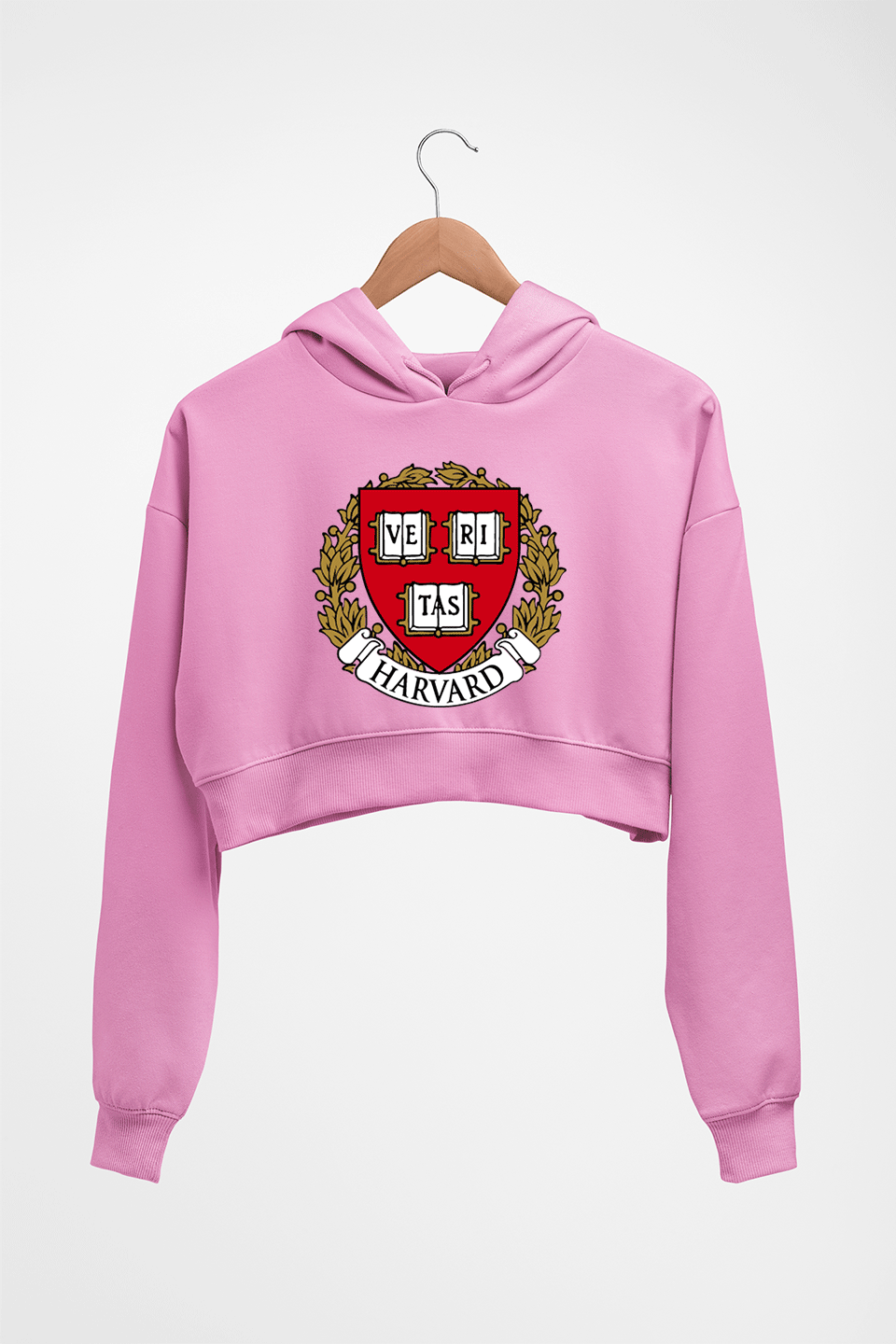 Pink harvard hoodie sales