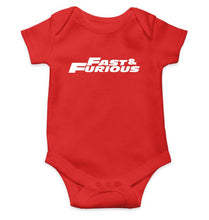 Load image into Gallery viewer, Fast &amp; Furious Kids Romper For Baby Boy/Girl-0-5 Months(18 Inches)-Red-Ektarfa.online

