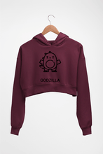Load image into Gallery viewer, Godzilla Crop HOODIE FOR WOMEN
