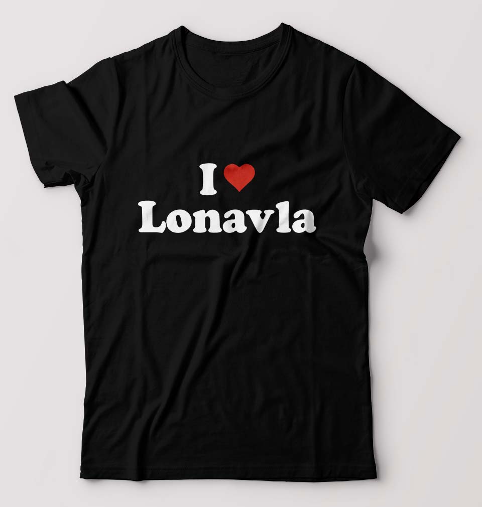I Love Lonavla T-Shirt for Men-Black-Ektarfa.online