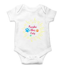 Load image into Gallery viewer, Dog Positive Vibes Kids Romper For Baby Boy/Girl-White-Ektarfa.online
