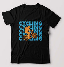 Load image into Gallery viewer, Cycling T-Shirt for Men-Black-Ektarfa.online

