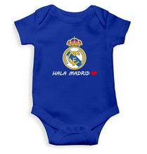 Load image into Gallery viewer, Hala Madrid Kids Romper For Baby Boy/Girl-0-5 Months(18 Inches)-Royal Blue-Ektarfa.online
