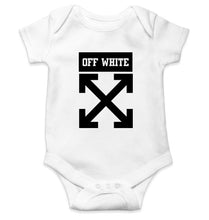 Load image into Gallery viewer, Off White Kids Romper For Baby Boy/Girl-0-5 Months(18 Inches)-White-Ektarfa.online
