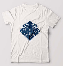 Load image into Gallery viewer, Doctor Who T-Shirt for Men-S(38 Inches)-White-Ektarfa.online
