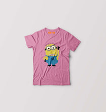 Load image into Gallery viewer, Minion Kids T-Shirt for Boy/Girl-Pink-Ektarfa.online
