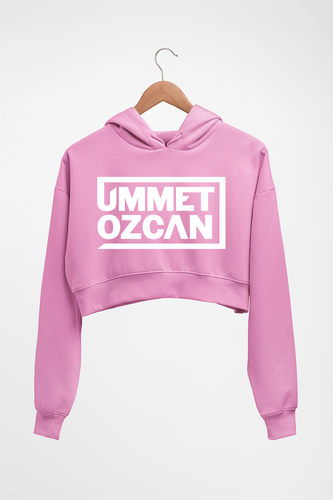 Ummet Ozcan Crop HOODIE FOR WOMEN-Light Baby Pink-Ektarfa.online