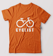 Load image into Gallery viewer, Cyclist T-Shirt for Men-Orange-Ektarfa.online

